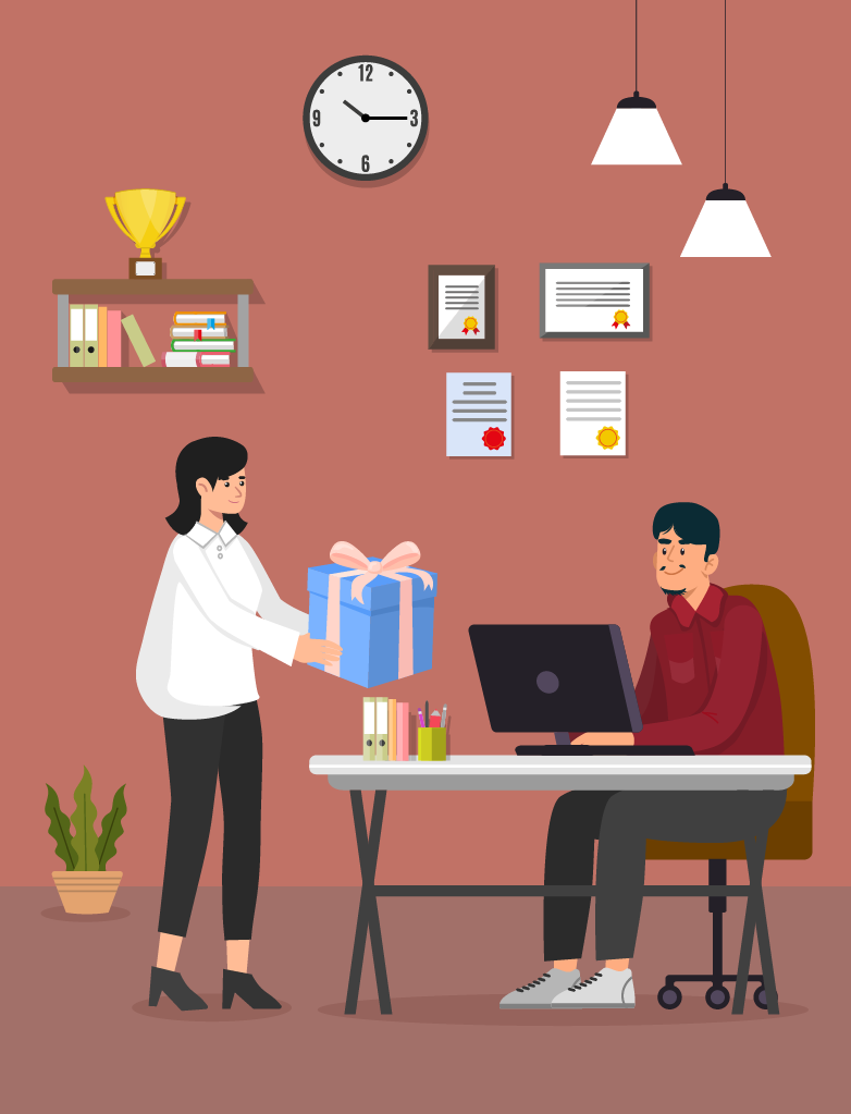 Corporate Gifting Illustrations